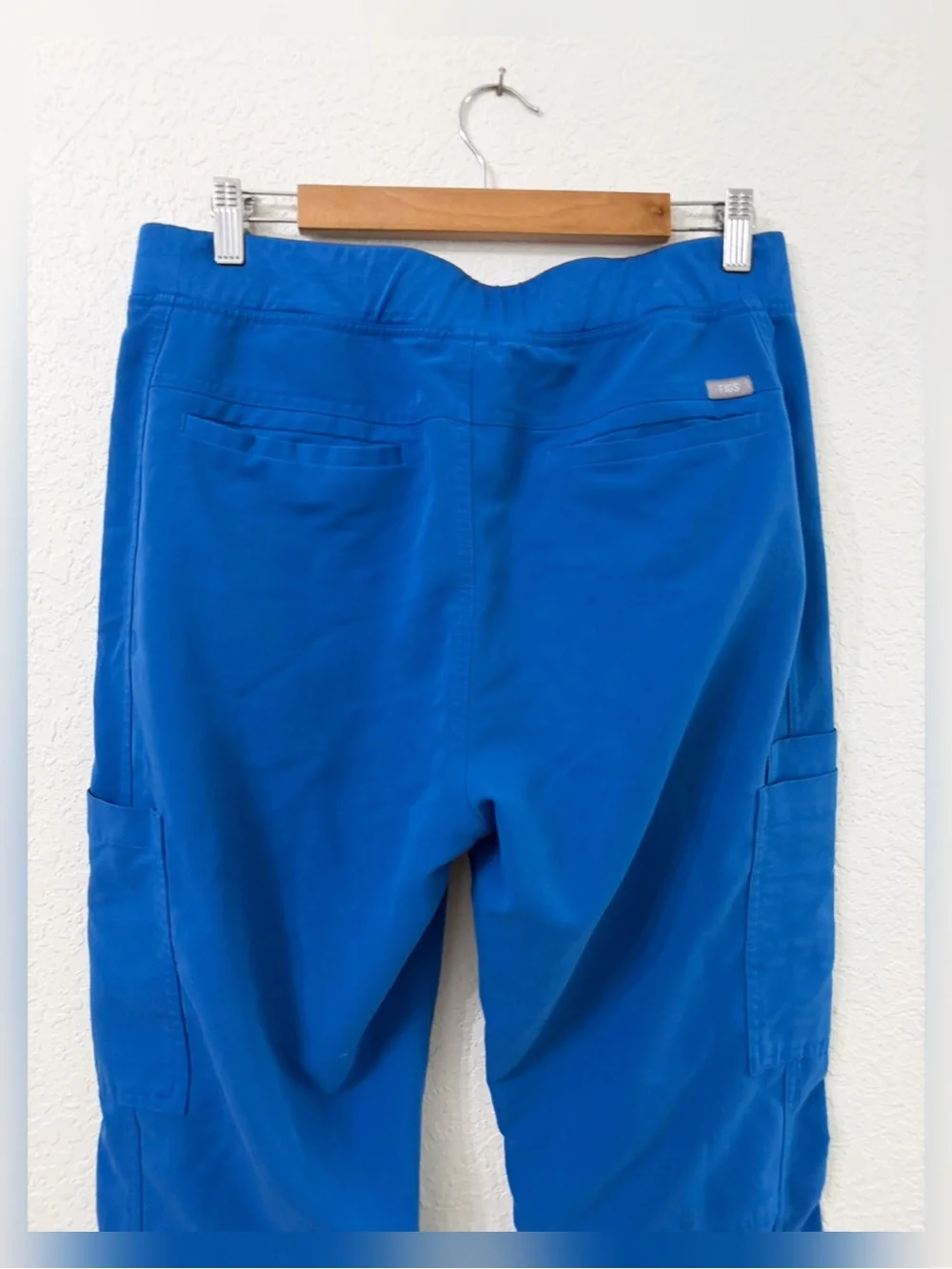 Figs Royal Blue Men’s Axim Straight Leg Scrub Pants Size Large